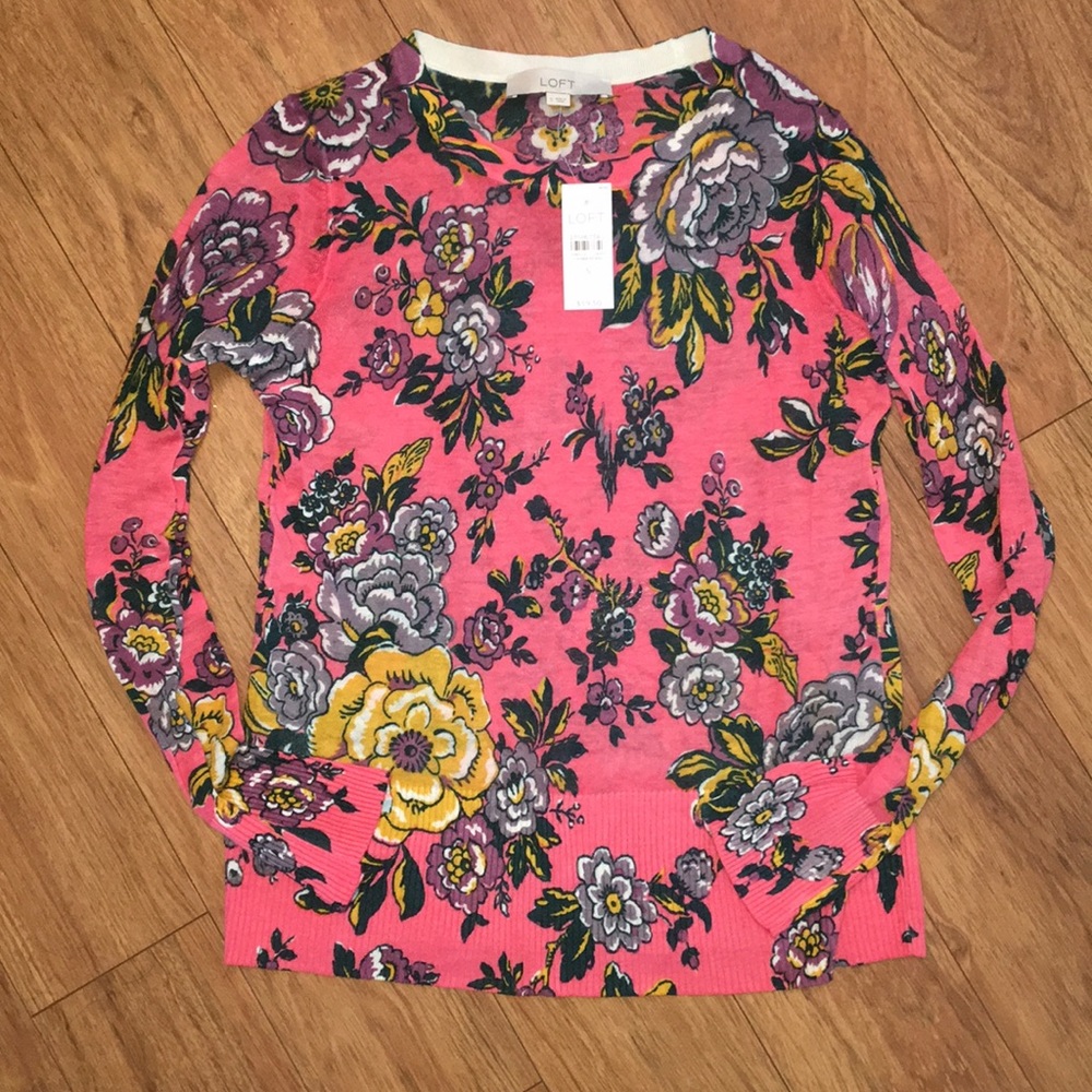 LOFT light sweater sweater size small